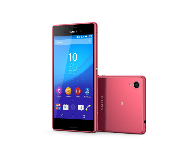 Sony Xperia M4 Aqua koralowy - 241921 - zdjęcie 2